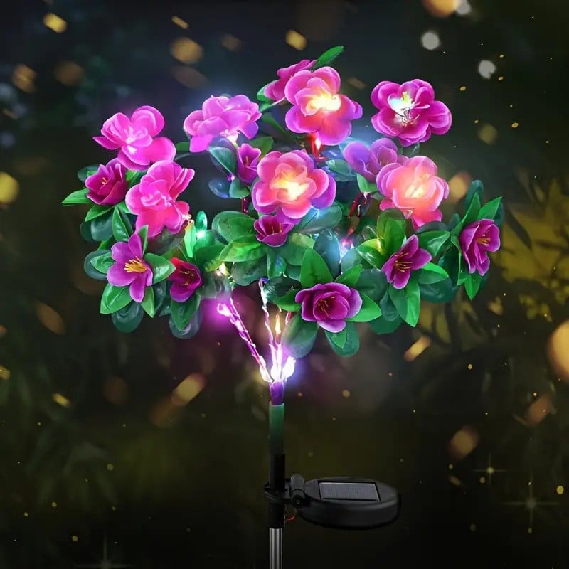🔥HOT SALE 49% OFF-Solar Azalea Flower Lights