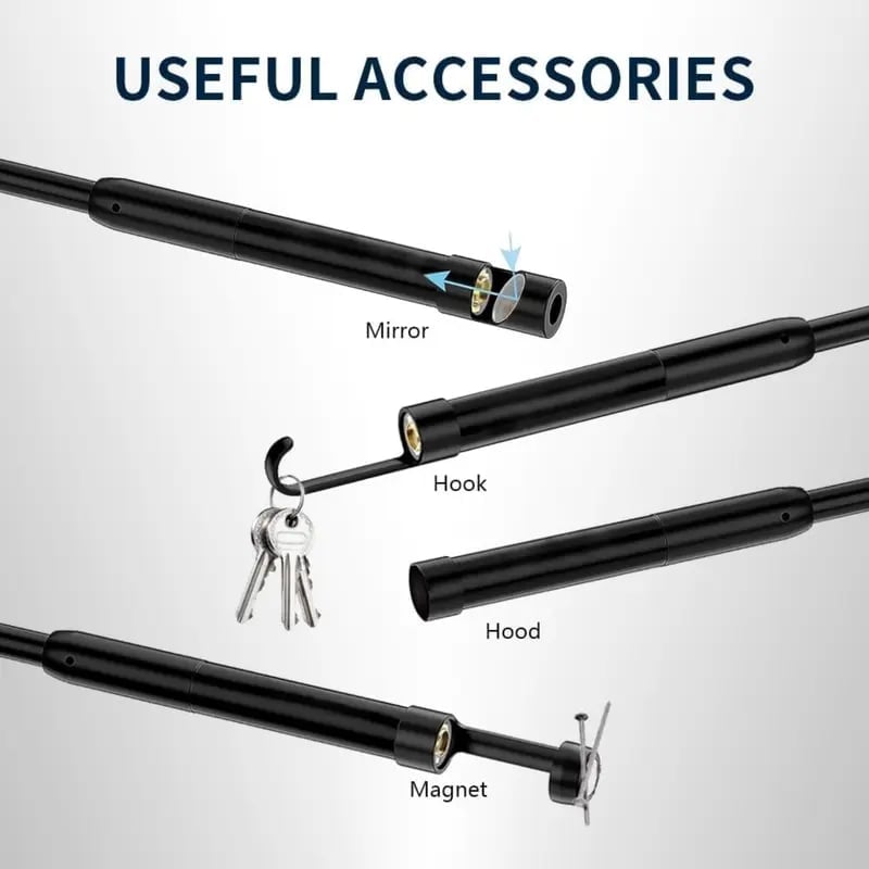 High-Resolution Waterproof Endoscope Camera