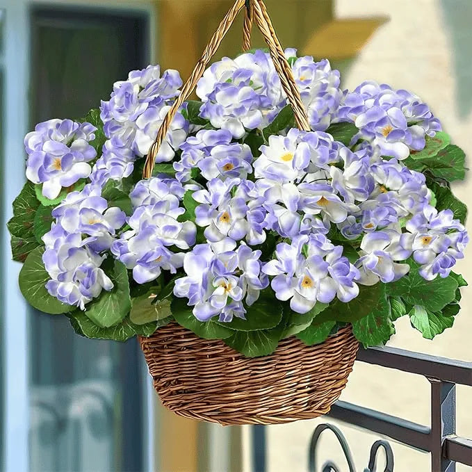 🔥Last Day 60% OFF🔥Artificial Geranium Flowers - UV resistant, Waterproof, Windproof