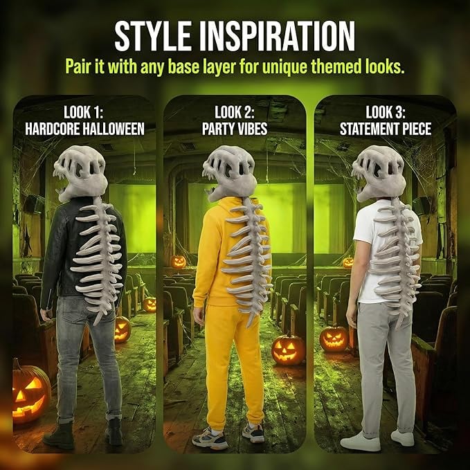 3D Dinosaur Costume 🦕 - Soft & Wearable