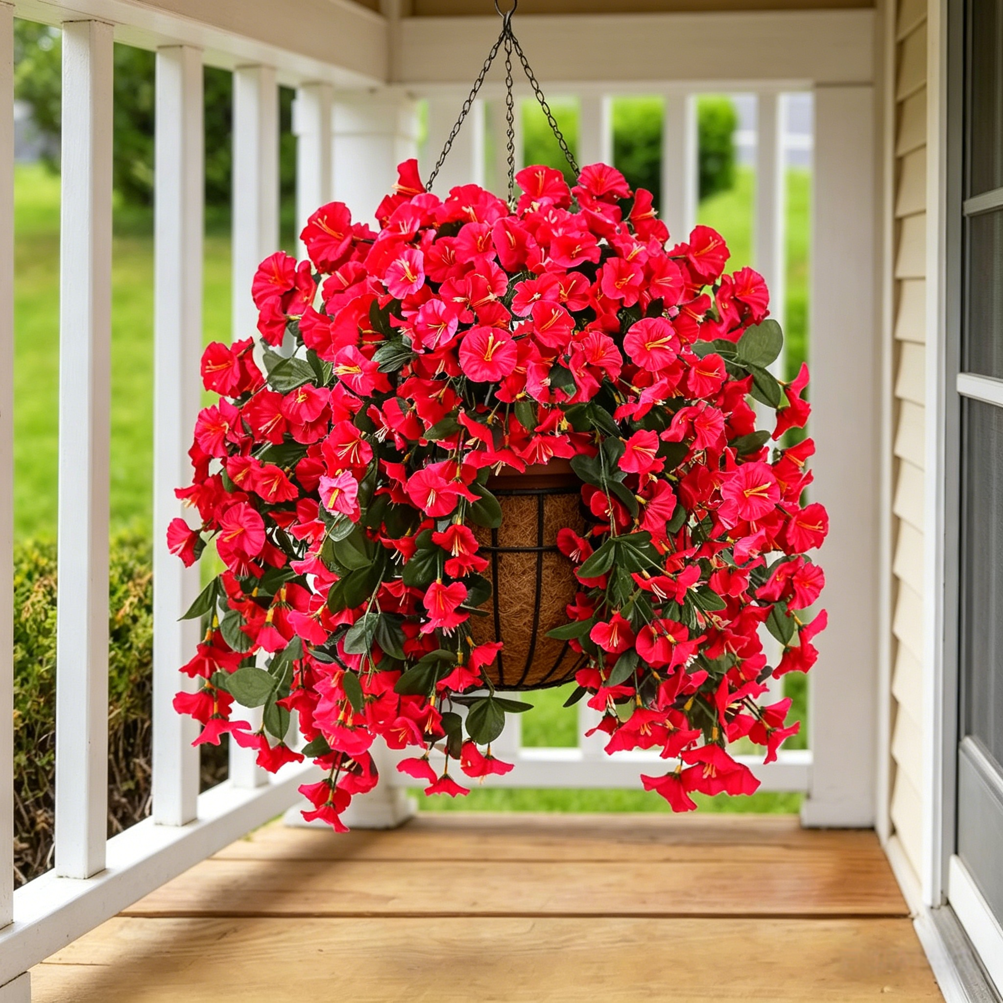 🔥$9.95 On Sale Only Today🔥Artificial Faux Hanging Flowers Plants