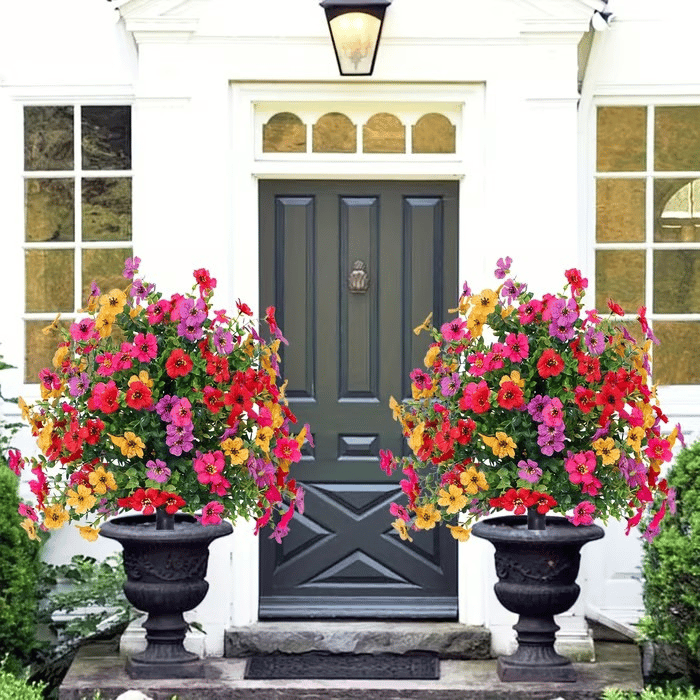 🚀 #1 Bestseller - Over Half a Million Sold 🔥Outdoor/Indoor UV Resistant & Waterproof Artificial Flower Decor