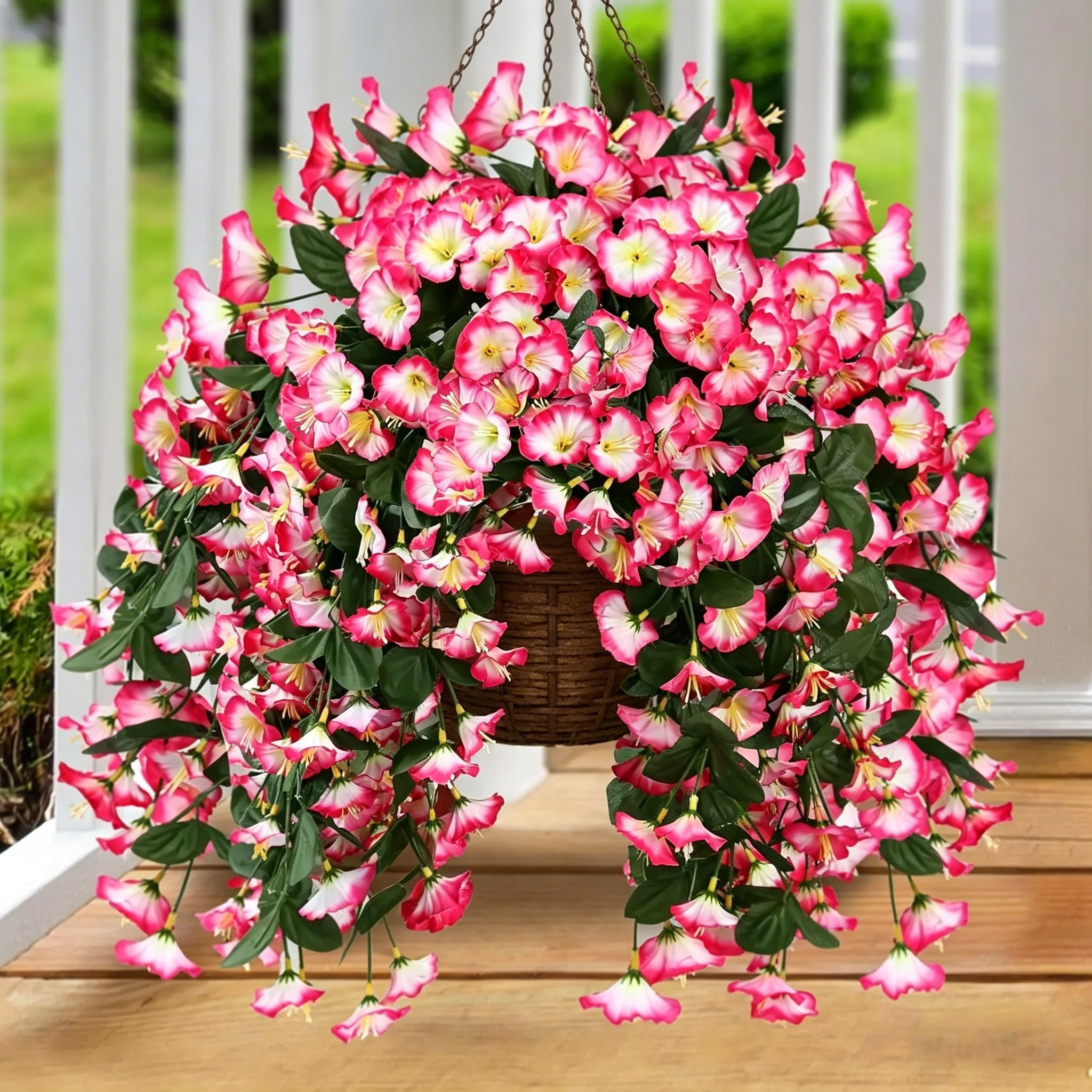🔥$9.95 On Sale Only Today🔥Artificial Faux Hanging Flowers Plants