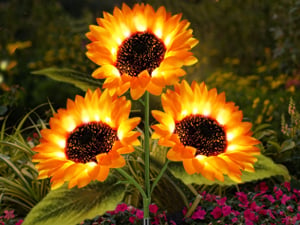 🌻Last Day 60% OFF🌞Solar LED Sunflower Garden Lights(29.6inch/74cm)