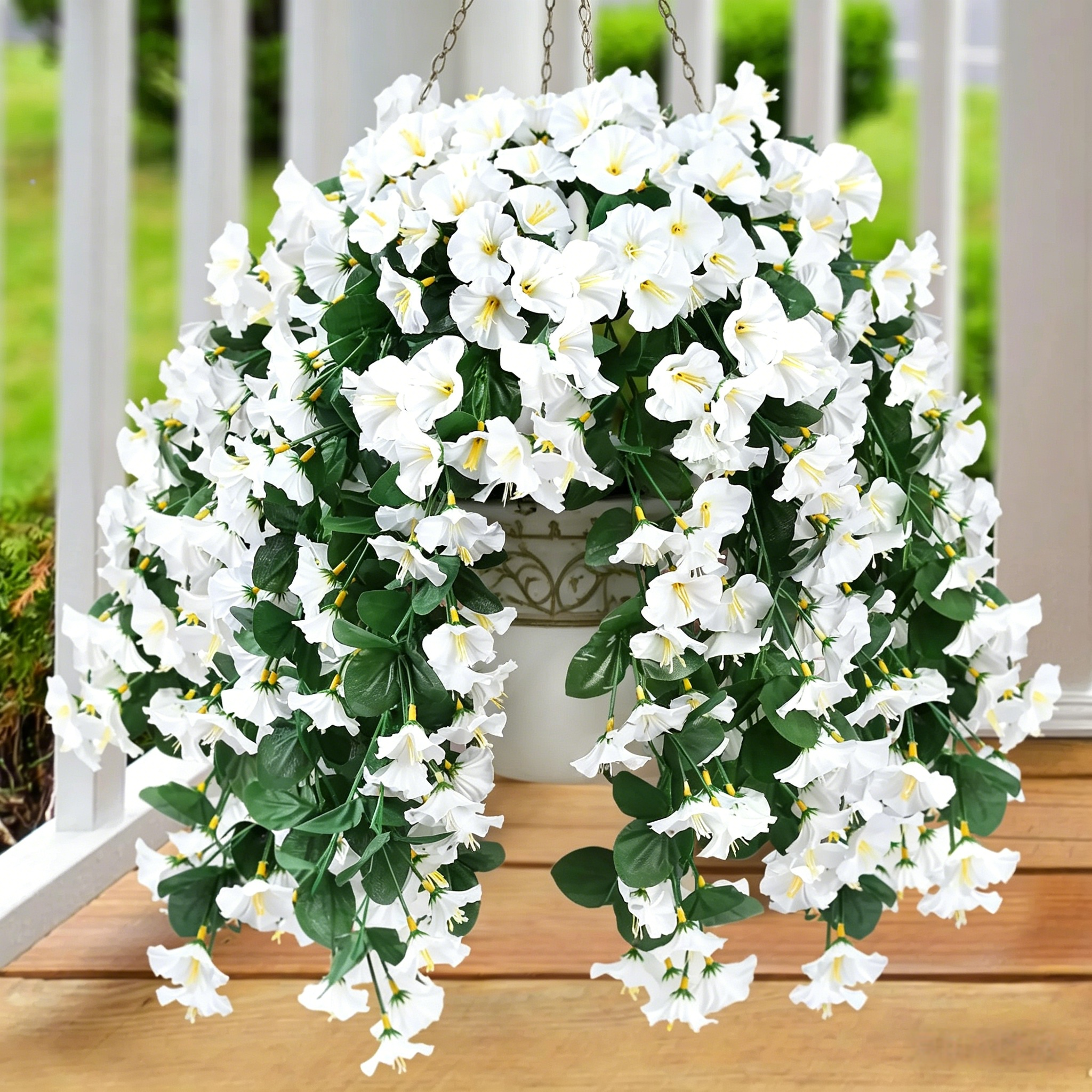 🔥$9.95 On Sale Only Today🔥Artificial Faux Hanging Flowers Plants