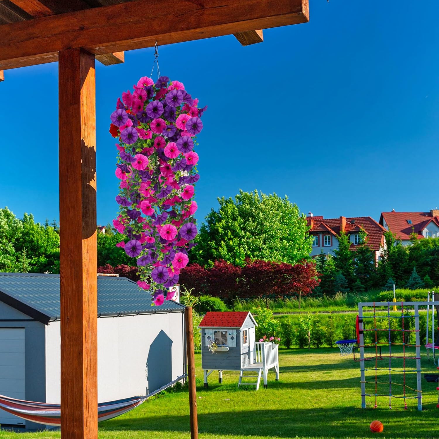 💖Mother's Day Hot Sale 49% OFF -🌺UV Resistant Hanging Artificial Morning Glory Vine
