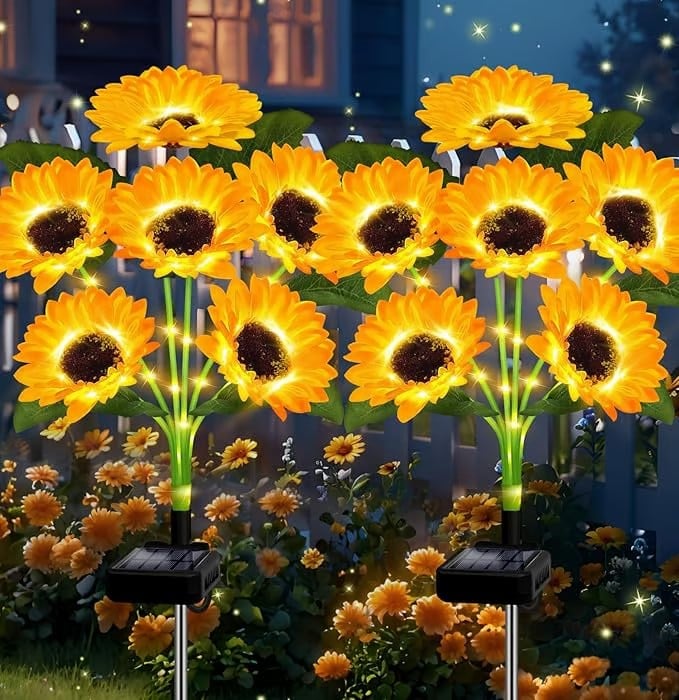 🌻 Mother's Day Sale 49% OFF – 🌞 Solar LED Sunflower Garden Lights