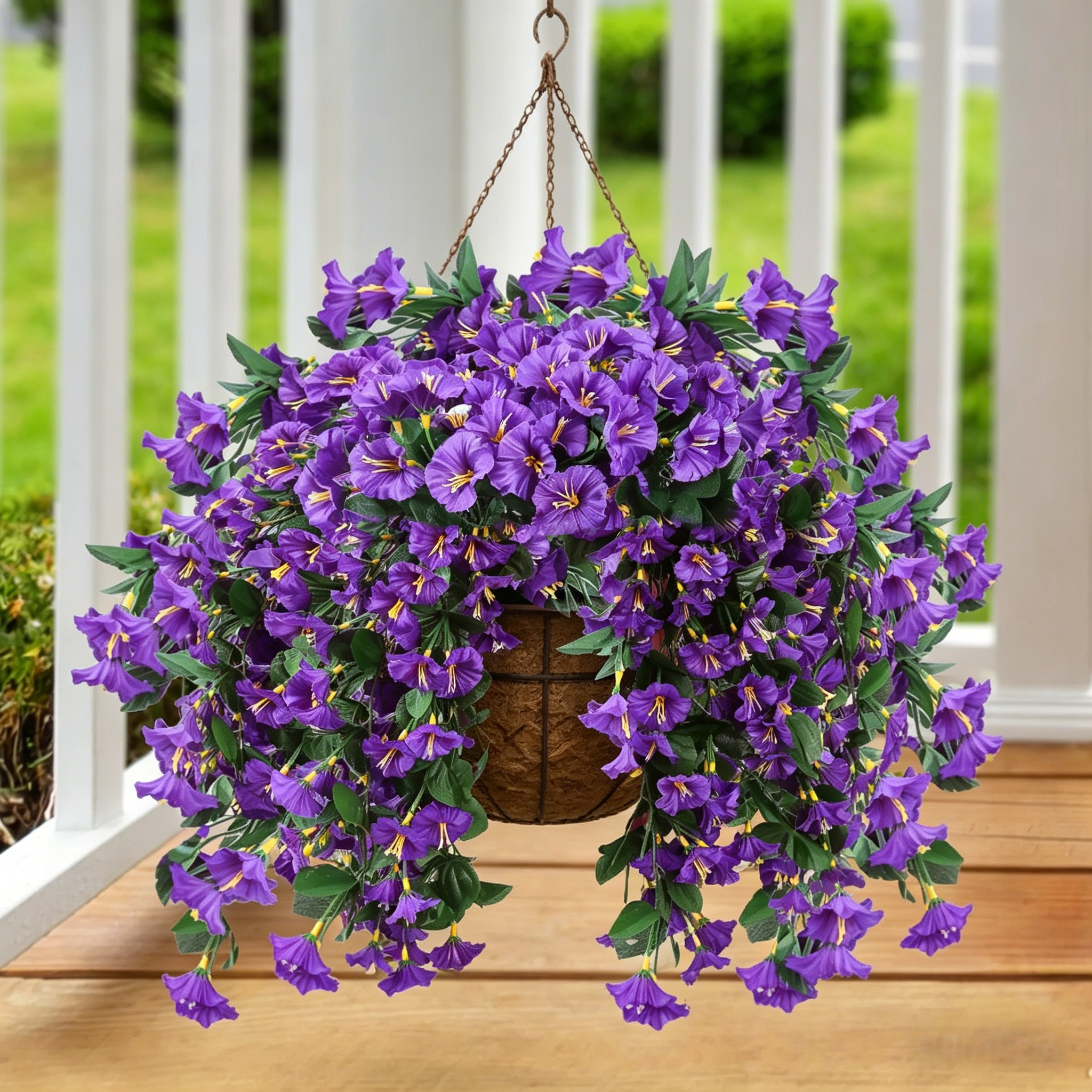 🔥$9.95 On Sale Only Today🔥Artificial Faux Hanging Flowers Plants