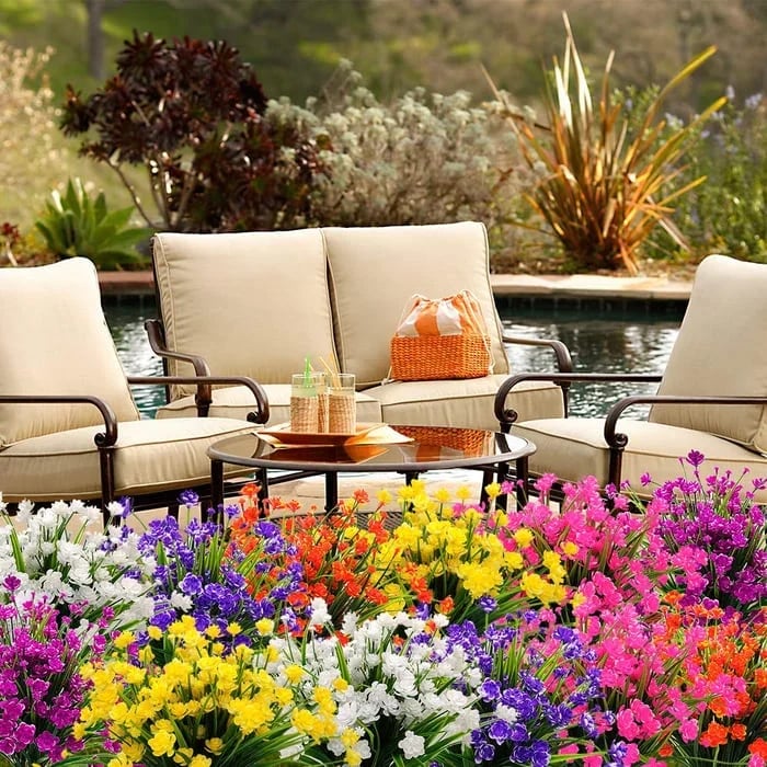 🌸$1.99 On Sale Only Today 🔥Artificial Flowers for Outdoors💐