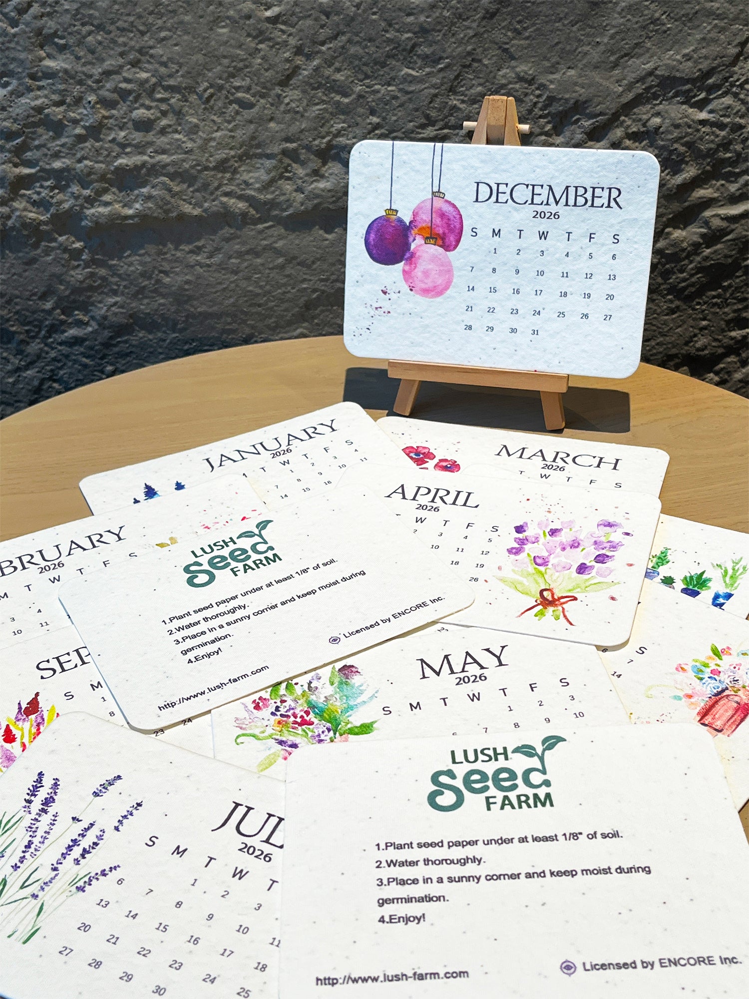✨New Arrivals 49% OFF Today🌱Eco-Friendly Plantable Love Seed Calendar 2026