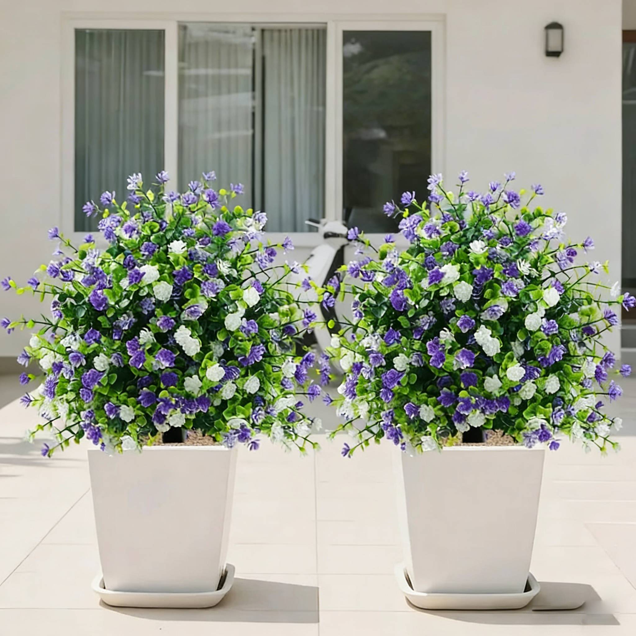 🎁Last Day Sale - 60% Off🔥Artificial Potted Trees With Ground Stakes🌼