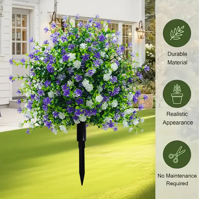 🎁Last Day Sale - 60% Off🔥Artificial Potted Trees With Ground Stakes🌼