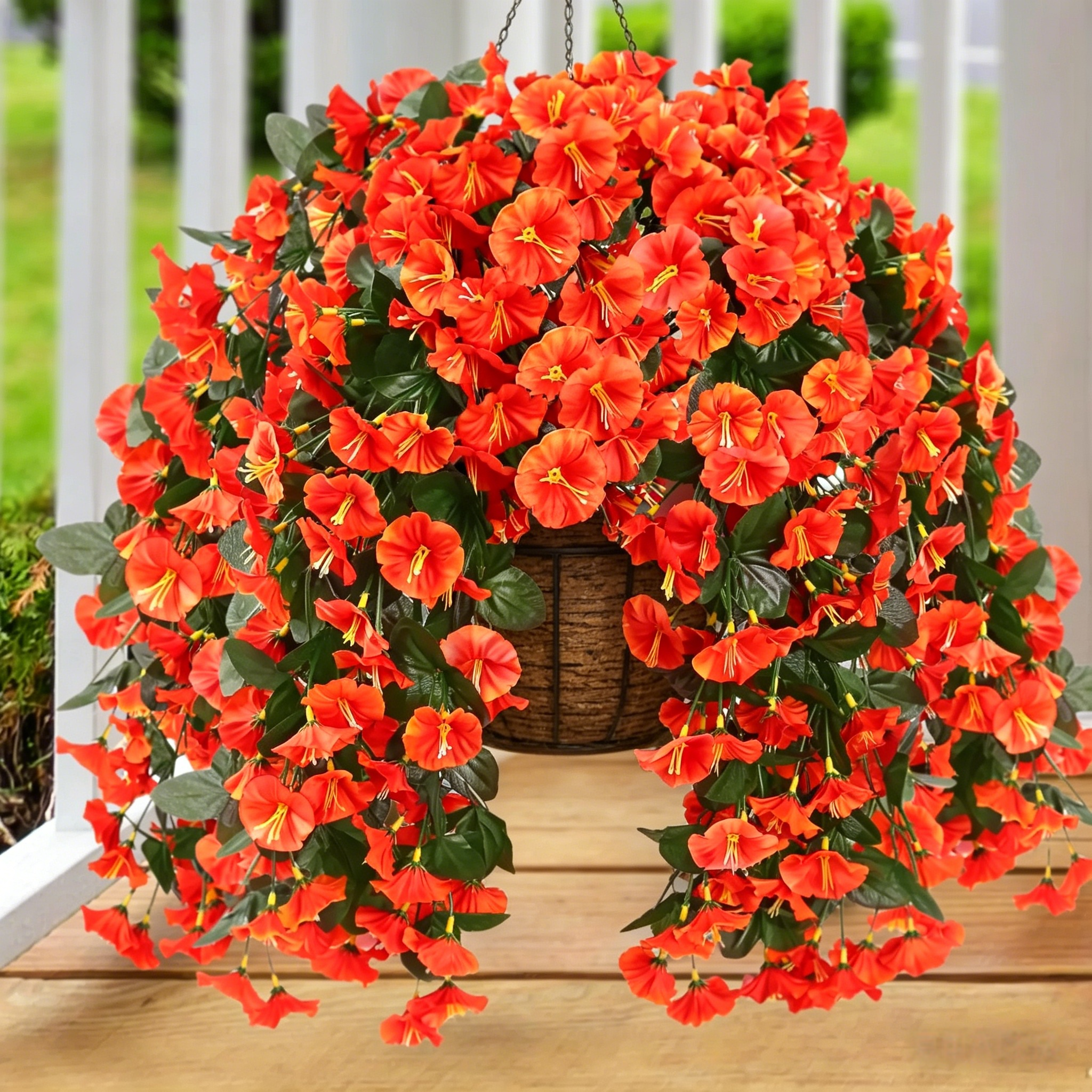 🔥$9.95 On Sale Only Today🔥Artificial Faux Hanging Flowers Plants