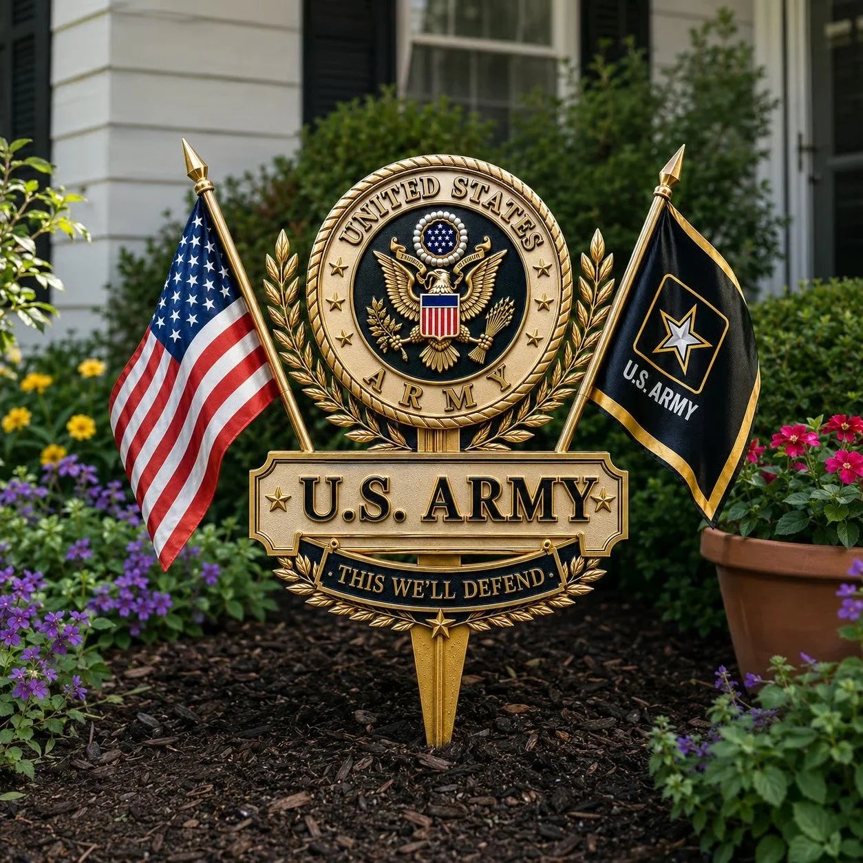 🏆Last Day Promo: 60% OFF 🎖️-US Marine Corps Semper Fidelis Tribute Garden Stake - ✈️Buy 3 Free Shipping Today!