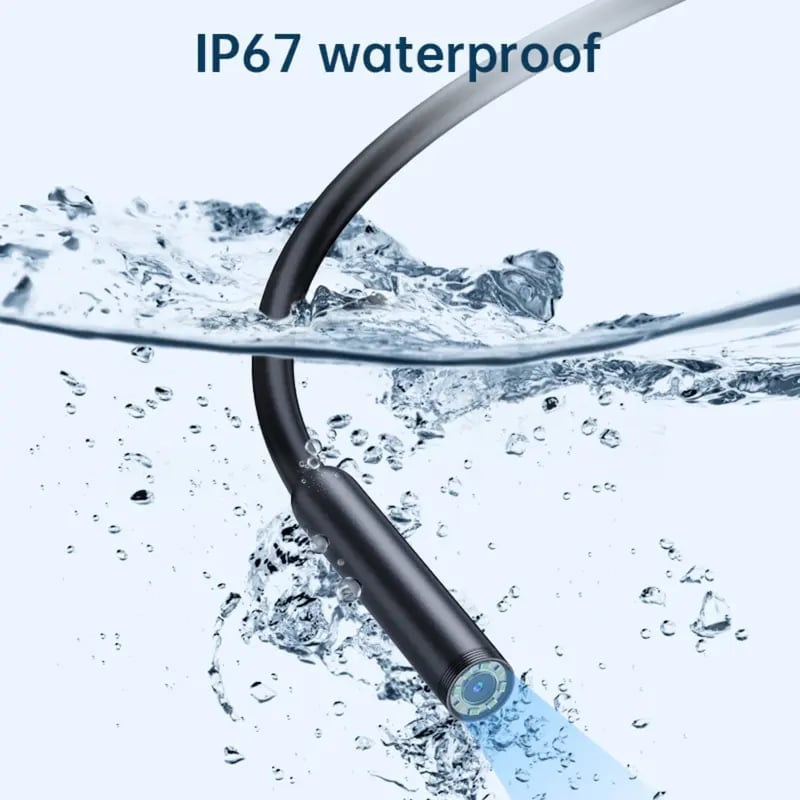 High-Resolution Waterproof Endoscope Camera