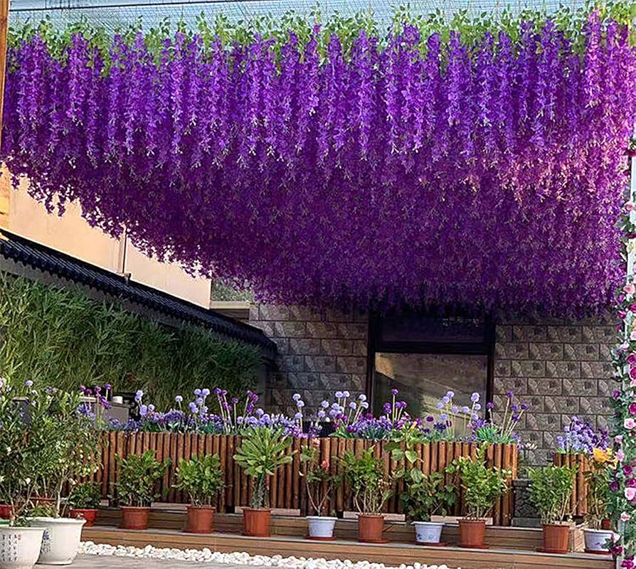 💐Super Value Set(60% OFF) ✨Artificial Wisteria Vine Rattan（12PCS）