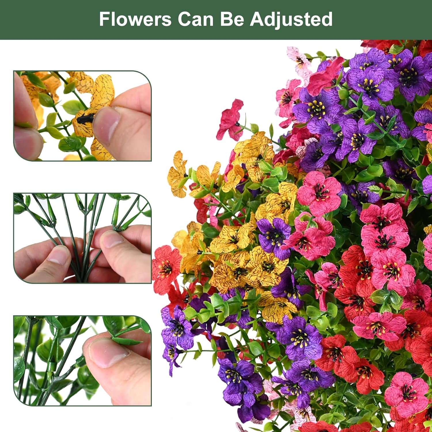 🔥 $9.96 On Sale Only Today 🌱- UV Resistant Lifelike Artificial Daisy