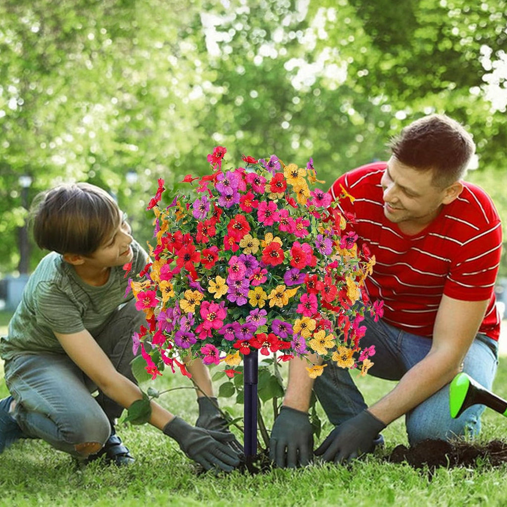 🎁Last Day Sale - 60% Off🔥Artificial Potted Trees With Ground Stakes🌼