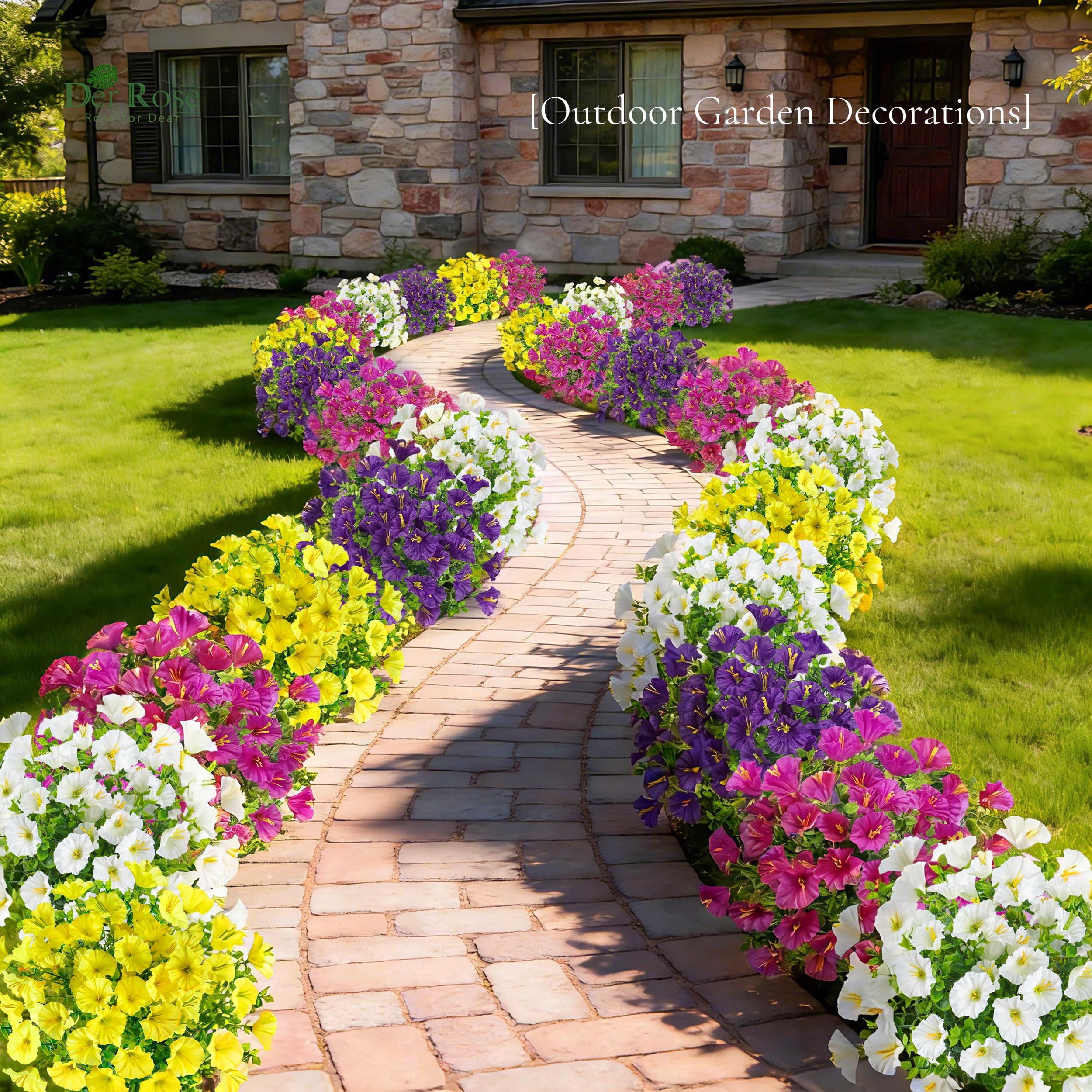 🔥Independence Day Limited 60% OFF🔥UV Resistant Artificial Petunias Flowers