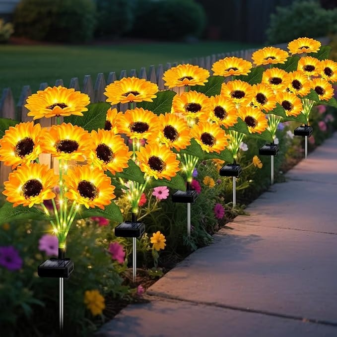 🌻 Mother's Day Sale 49% OFF – 🌞 Solar LED Sunflower Garden Lights