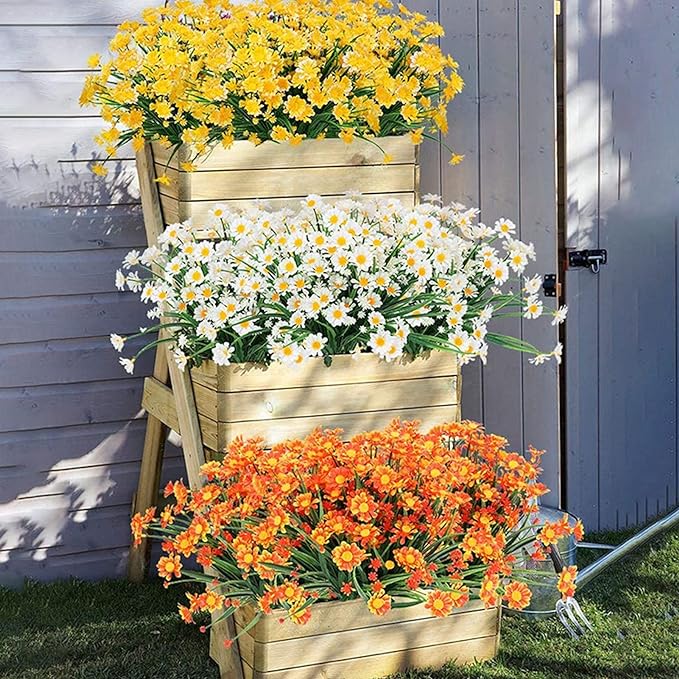 🌸$1.99 On Sale Only Today 🔥Artificial Flowers for Outdoors💐