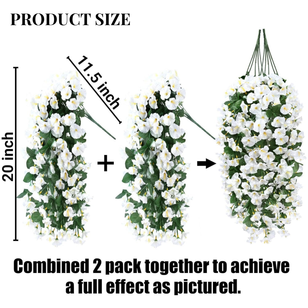 🔥$9.95 On Sale Only Today🔥Artificial Faux Hanging Flowers Plants