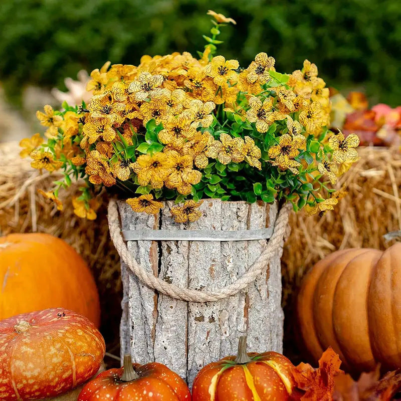 🔥 $9.96 On Sale Only Today 🌱- UV Resistant Lifelike Artificial Daisy