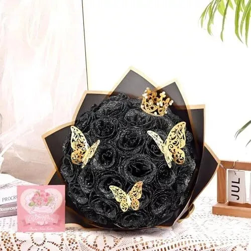🔥 #1 Bestseller - Over Half a Million Sold 🔥-💐Artificial Flowers 25pcs Real Looking Artificial Roses with Stems🌹