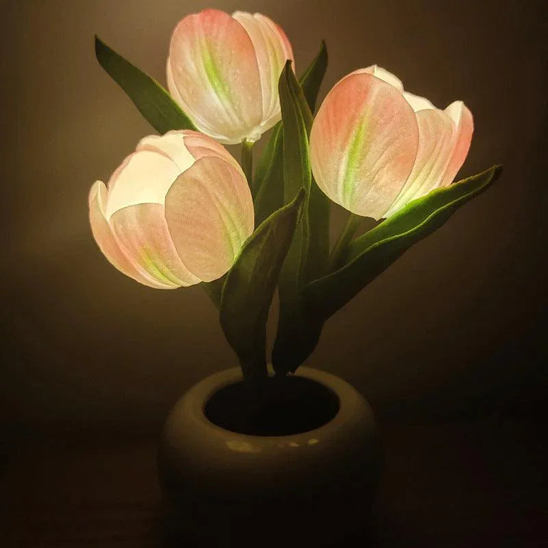🔥 BIG SALE - 60% OFF🔥- 🌷LED Tulip Night Light - Romantic Flower Lamp for Home & Office Decor🌷