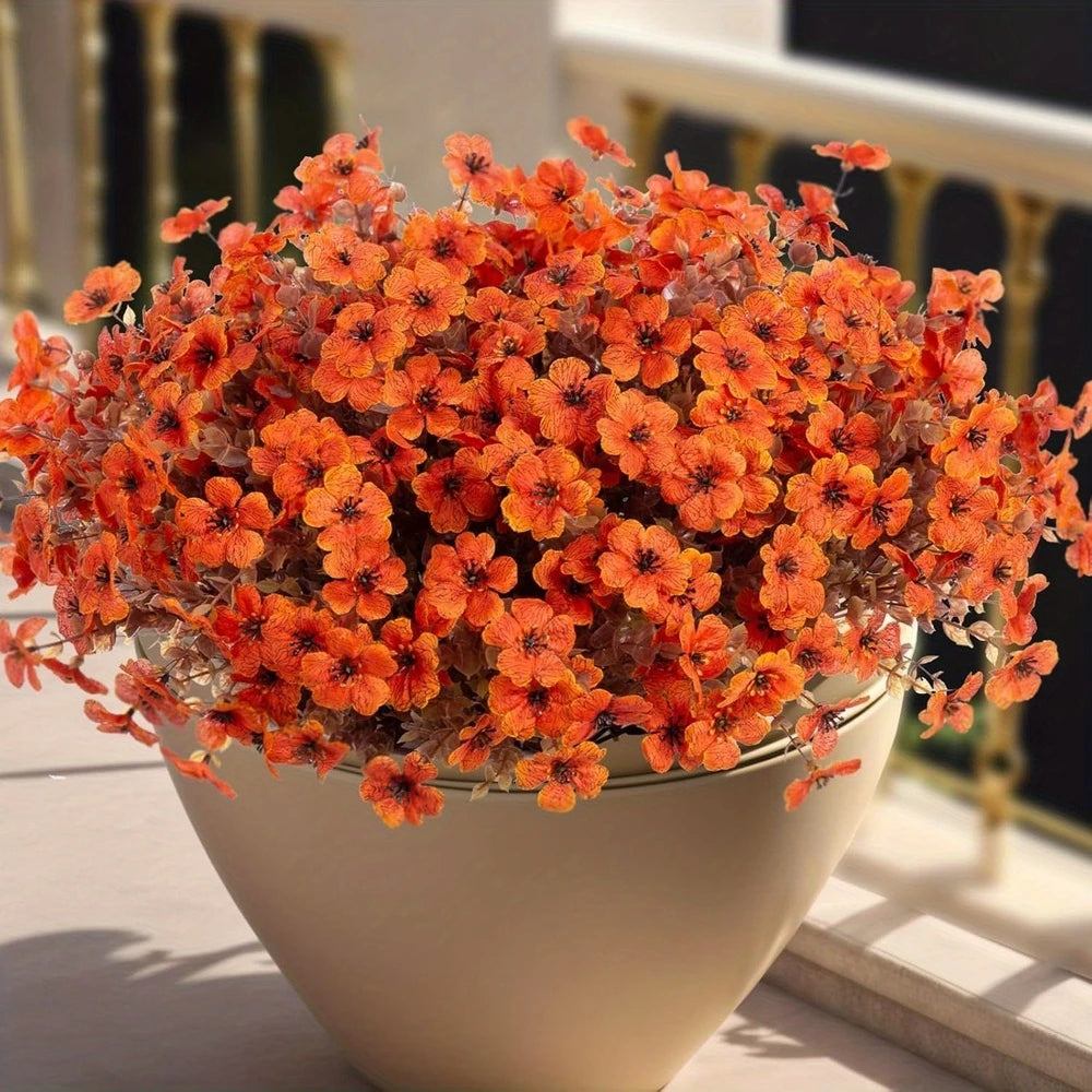 🏆 50K+ SOLD! 🌼Lifelike UV-Resistant Autumn Flowers – Waterproof, Windproof & Perfect for Fall Decor 🍂