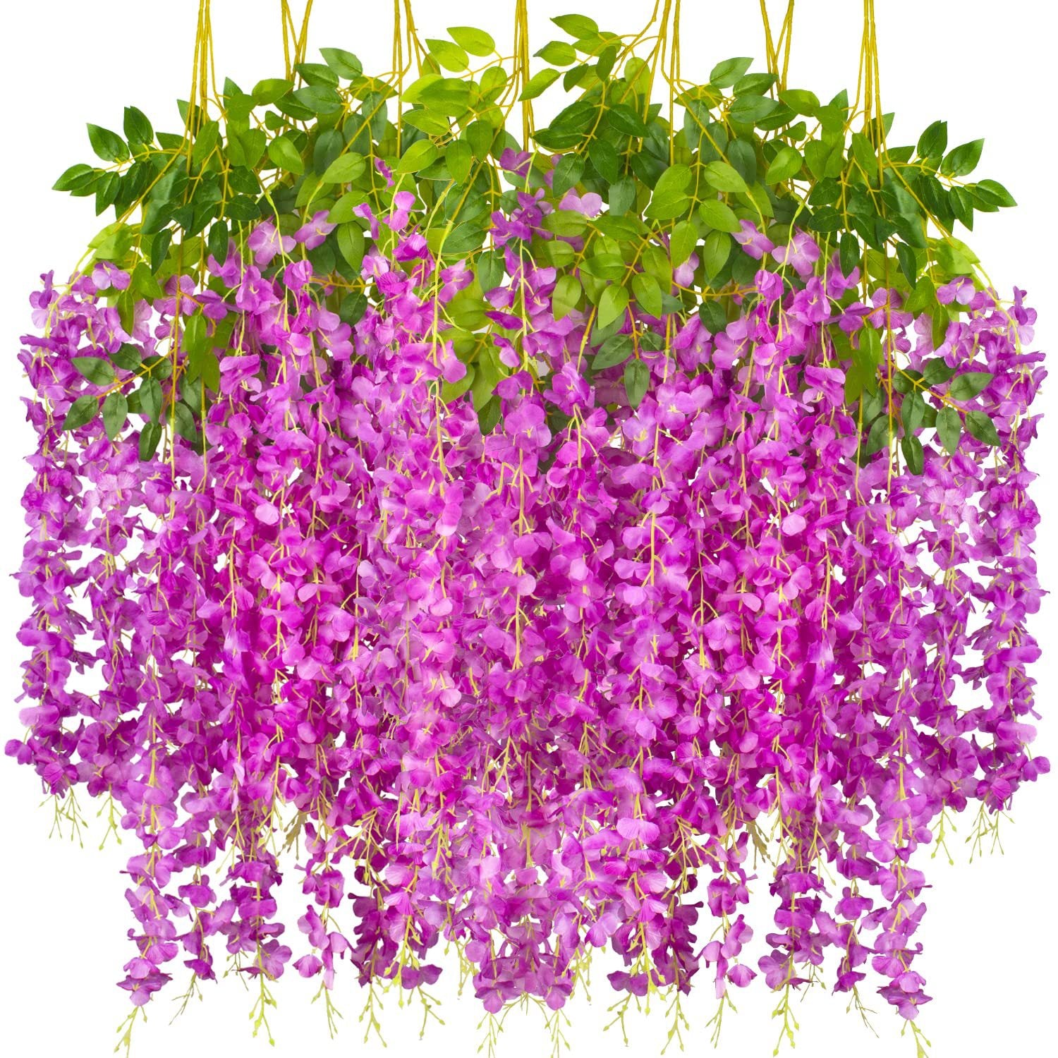 💐Super Value Set(60% OFF) ✨Artificial Wisteria Vine Rattan（12PCS）