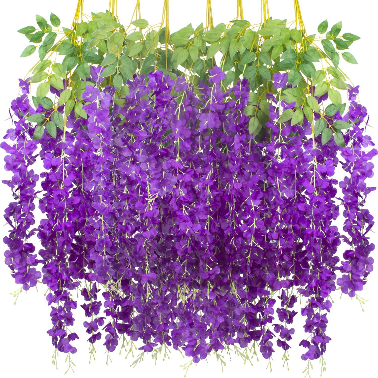 💐Super Value Set(60% OFF) ✨Artificial Wisteria Vine Rattan（12PCS）