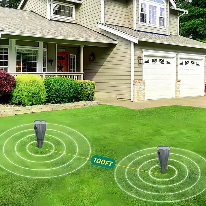 Hot Sale 50% OFF☘️Solar Powered Waterproof Animal Repellent