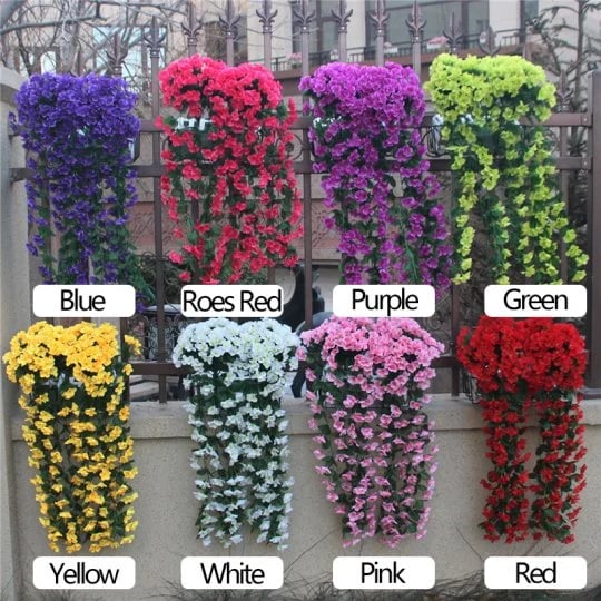 🔥LAST DAY 70% OFF🌺Vivid Artificial Hanging Orchid Bunch🌷