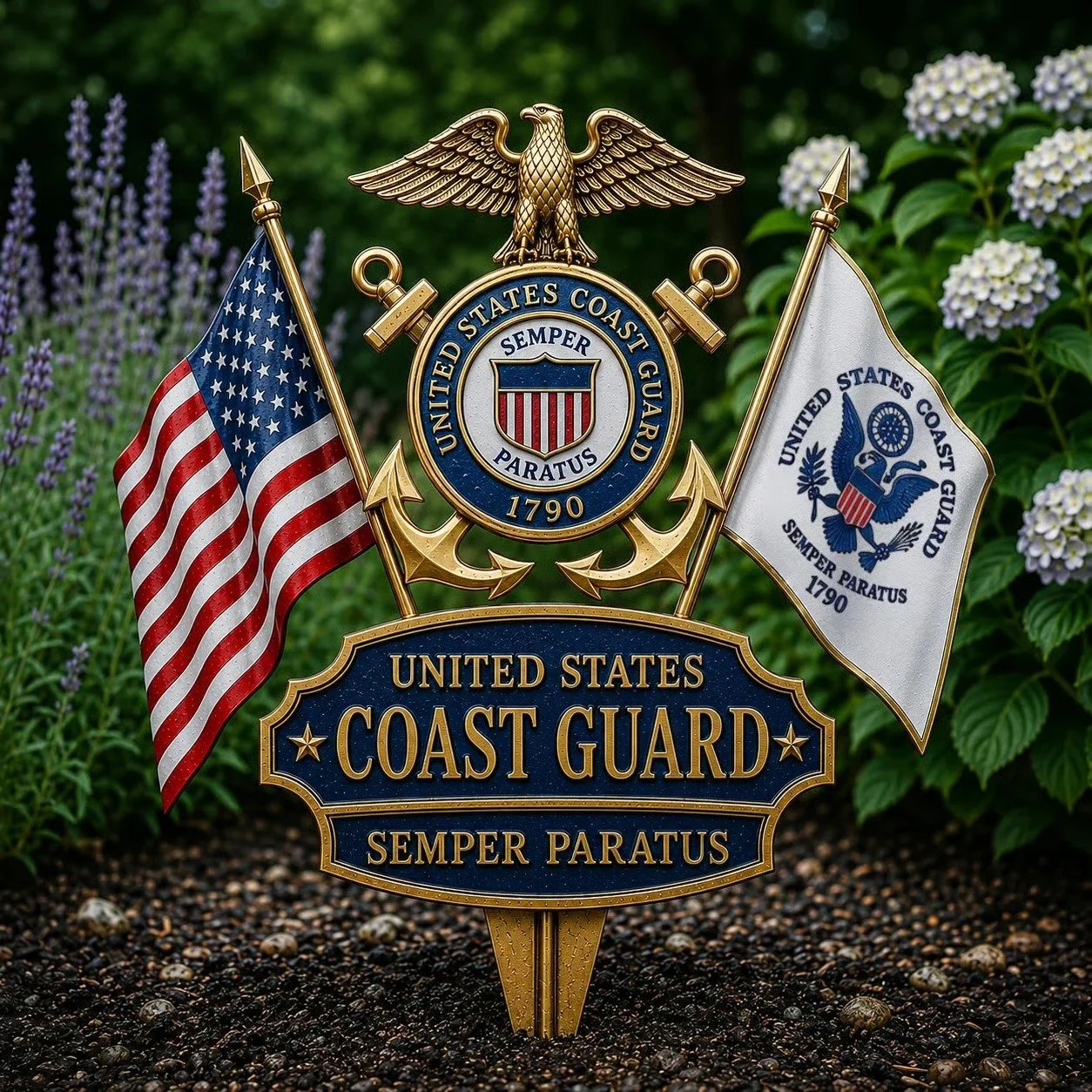 🏆Last Day Promo: 60% OFF 🎖️-US Marine Corps Semper Fidelis Tribute Garden Stake - ✈️Buy 3 Free Shipping Today!