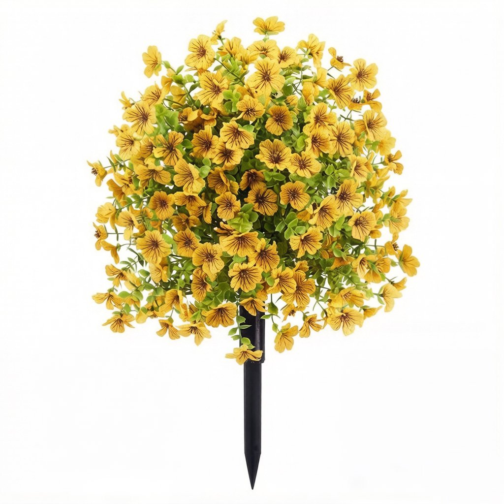 🎁Last Day Sale - 60% Off🔥Artificial Potted Trees With Ground Stakes🌼