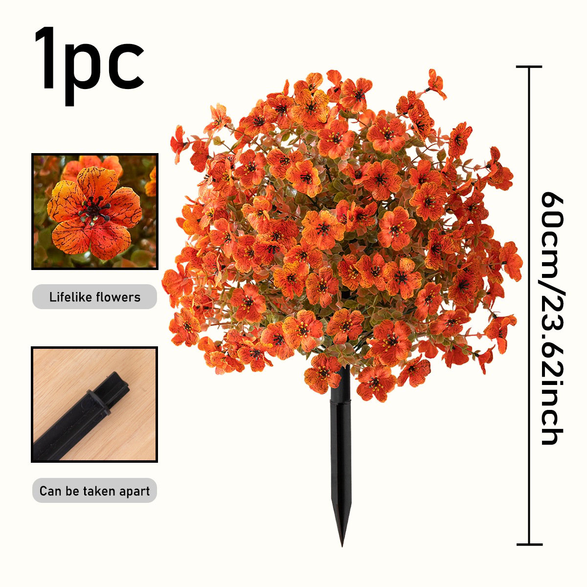 🏆Flash Sale⚡ 50K+ SOLD!-Buy 3 Get 10% OFF& Free Shipping🔥🌿Outdoor/Indoor UV Resistant & Waterproof Artificial Flower Decor 💐 ✅