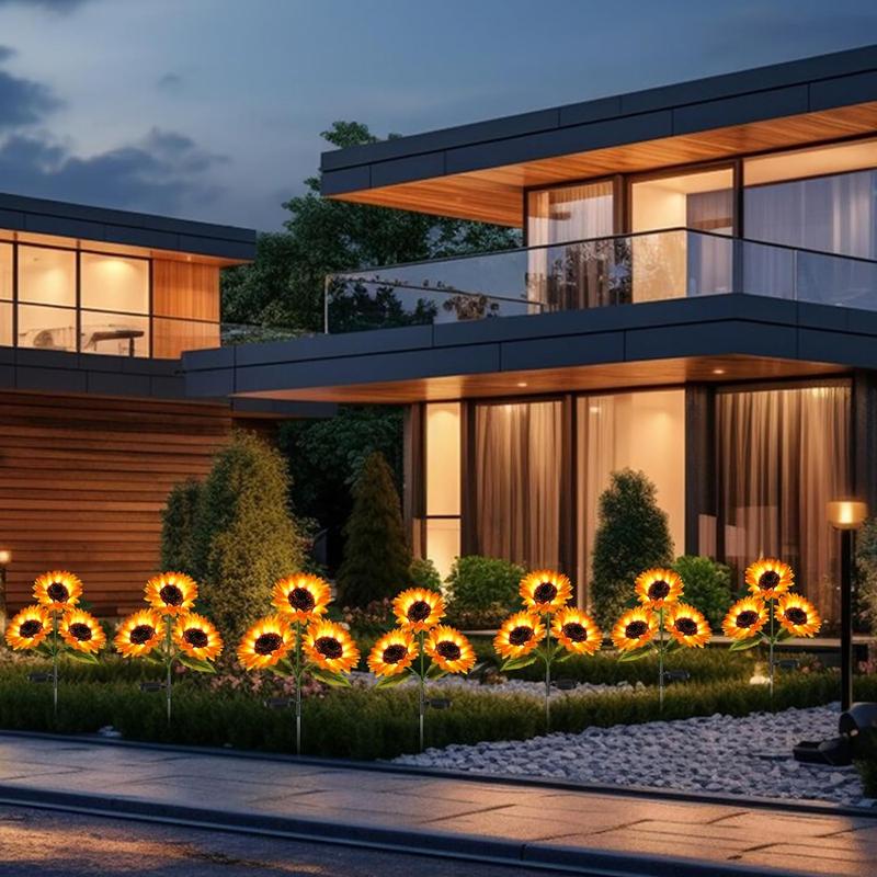 🌻Last Day 60% OFF🌞Solar LED Sunflower Garden Lights(29.6inch/74cm)
