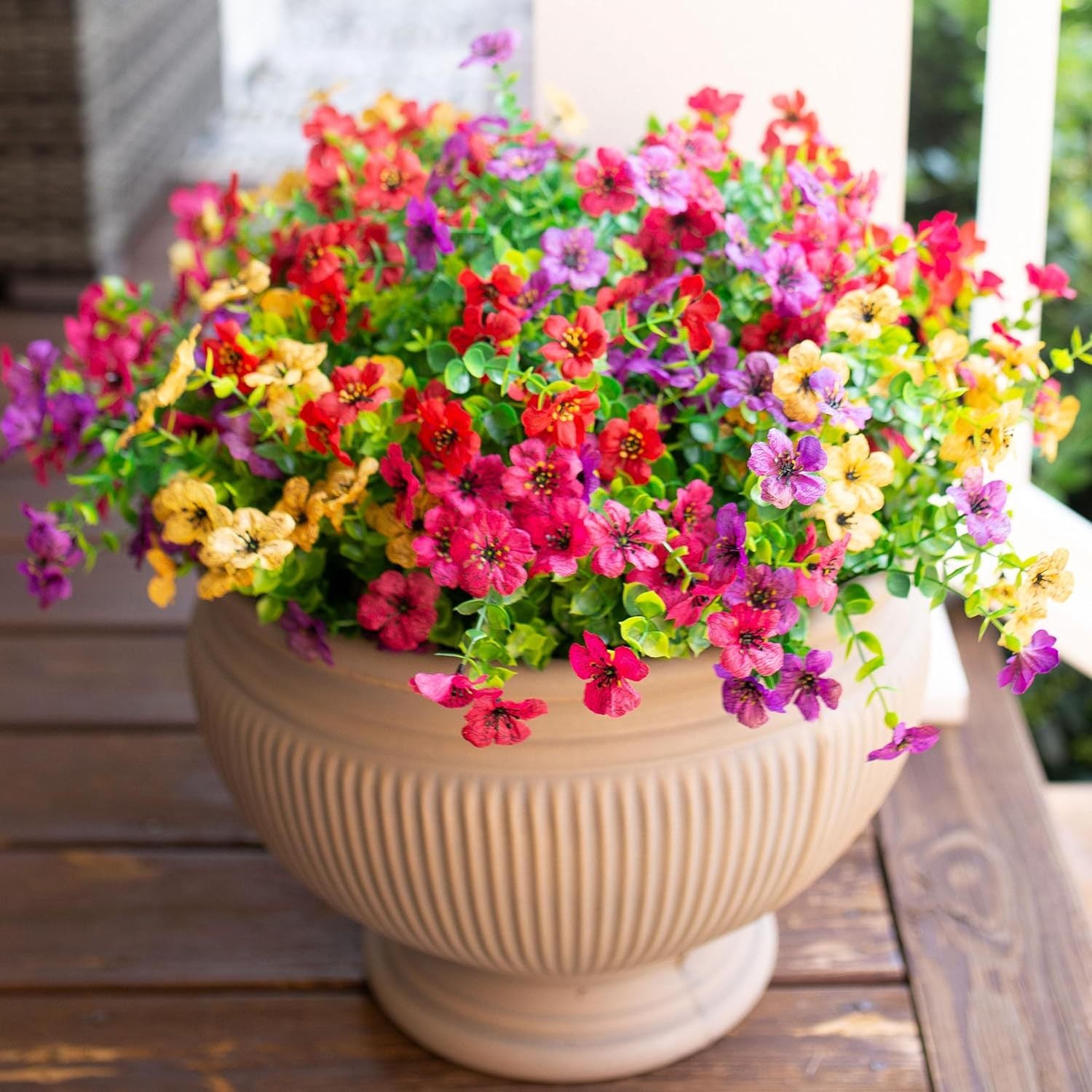 🔥Last Day 50% OFF🔥Realistic UV-Resistant Outdoor Flowers – Zero Maintenance