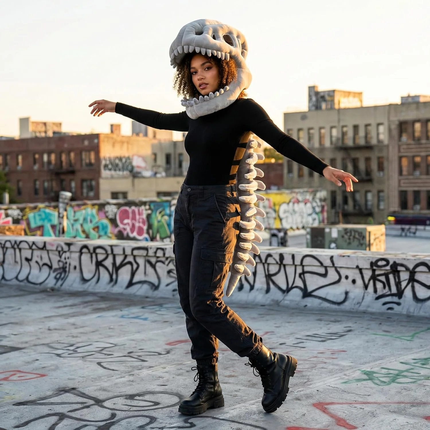 3D Dinosaur Costume 🦕 - Soft & Wearable