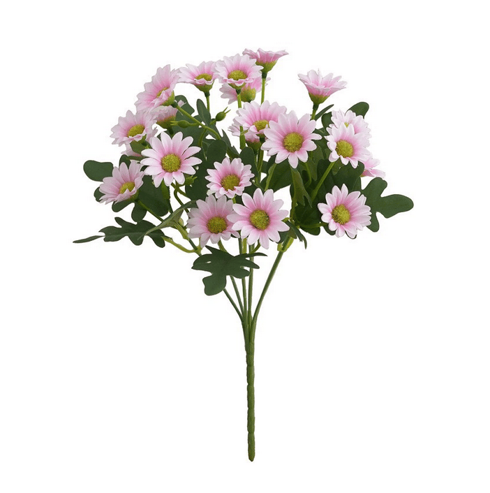 🔥 $9.96 On Sale Only Today 🌱 Artificial Outdoor Sunset Mums Flowers - UV resistant, Waterproof, Windproof
