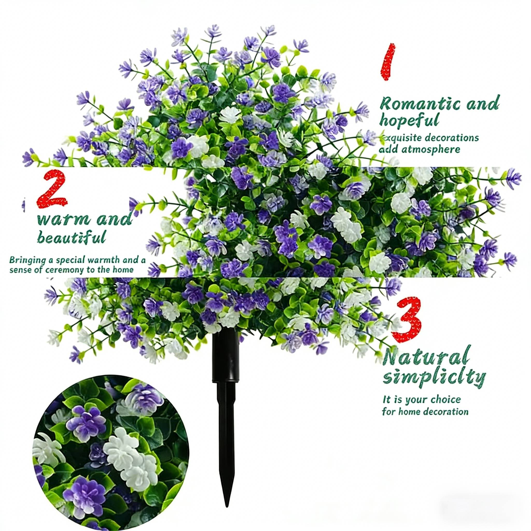 🎁Last Day Sale - 60% Off🔥Artificial Potted Trees With Ground Stakes🌼