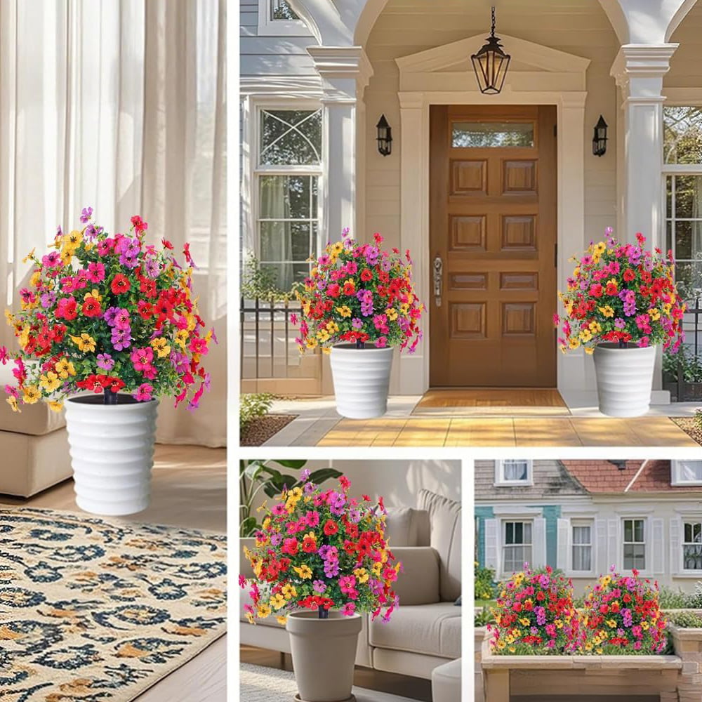🏆Flash Sale⚡ 50K+ SOLD!-Buy 3 Get 10% OFF& Free Shipping🔥🌿Outdoor/Indoor UV Resistant & Waterproof Artificial Flower Decor 💐 ✅