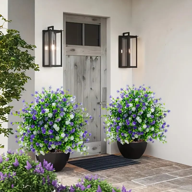 🎁Last Day Sale - 60% Off🔥Artificial Potted Trees With Ground Stakes🌼