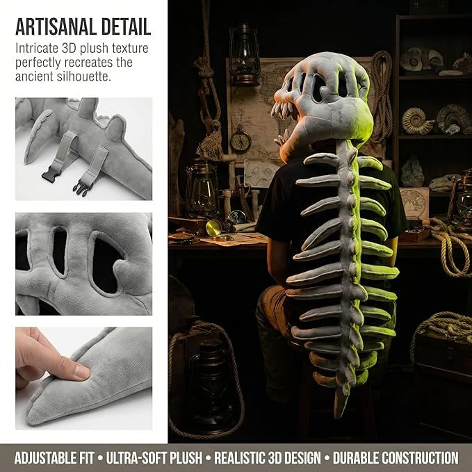 3D Dinosaur Costume 🦕 - Soft & Wearable