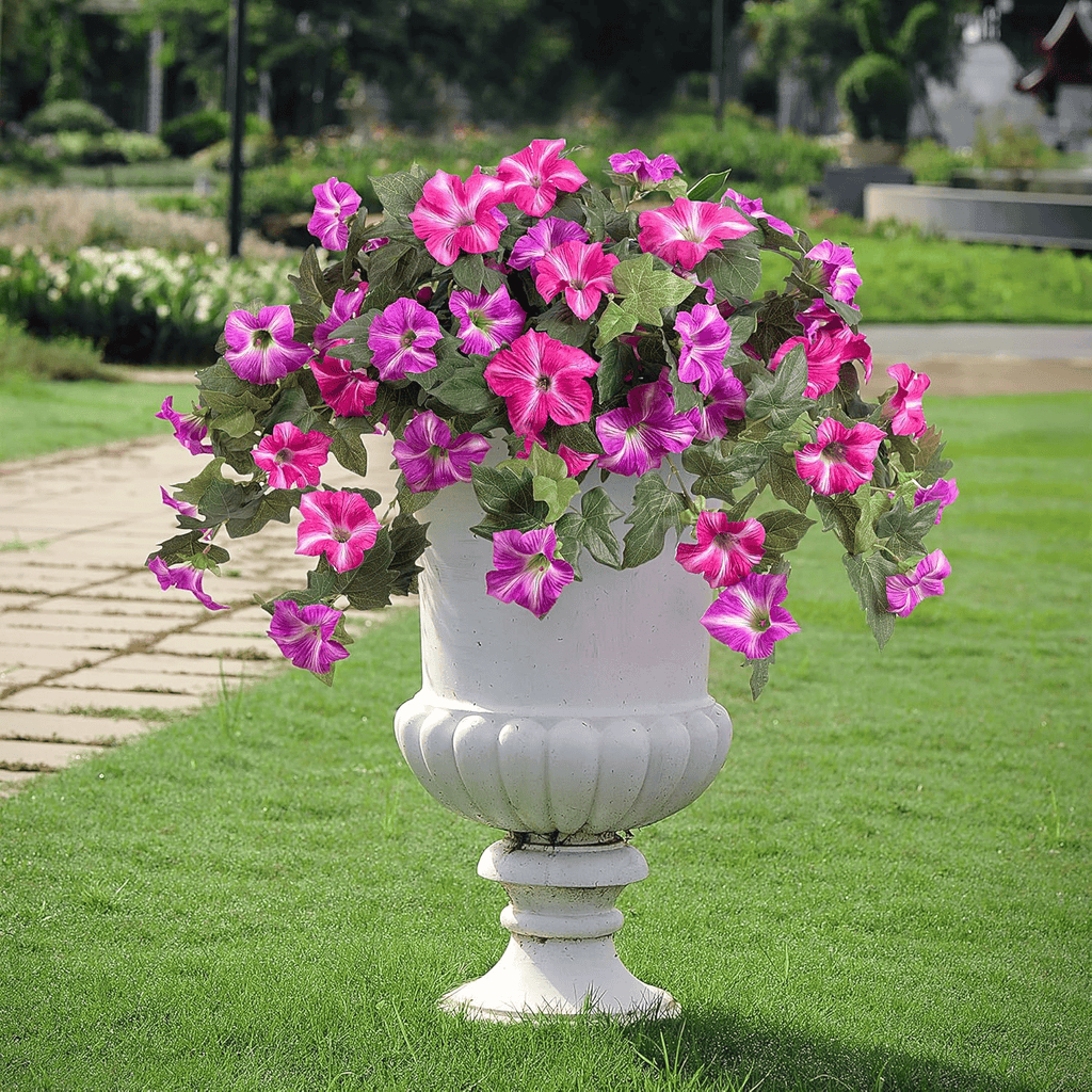 🔥Spring Faux Petunias Silk Flower UV Resistant No Fade Floral