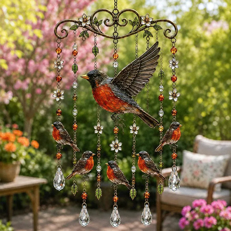 ⚡Hot Sale 50% OFF -🐦 Graceful Hummingbird Wind Chime 🎐 Add Beauty to Every Breeze