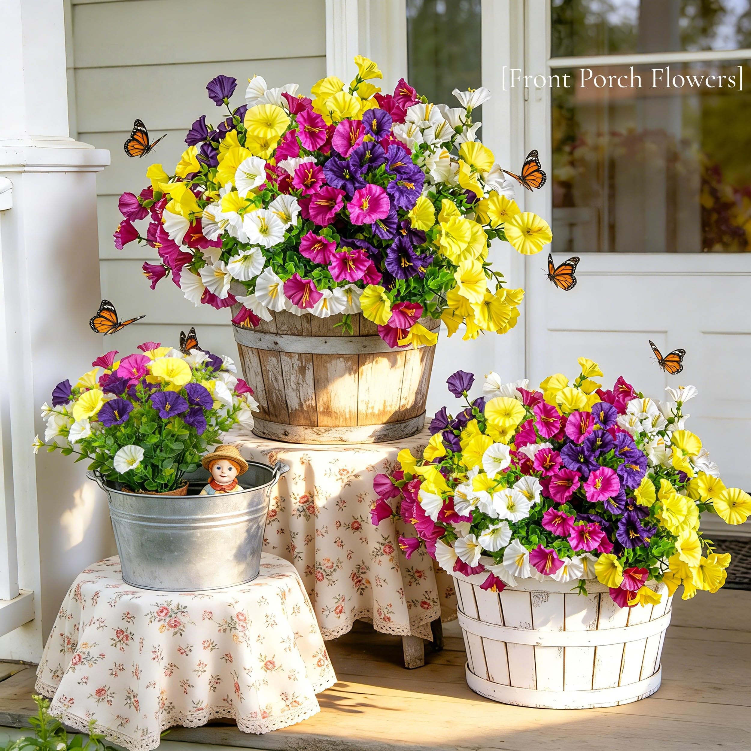 🔥Independence Day Limited 60% OFF🔥UV Resistant Artificial Petunias Flowers